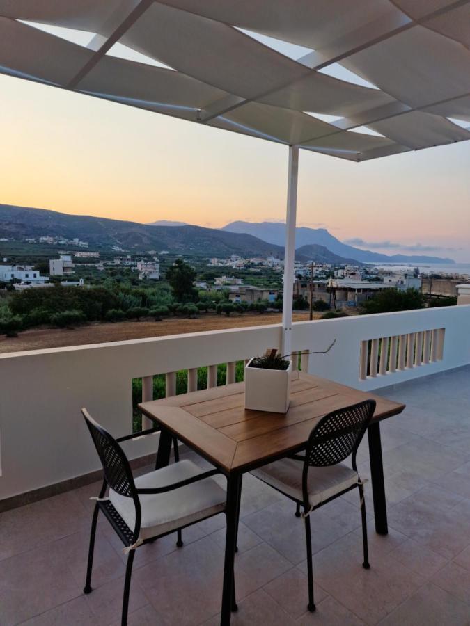 S N G/ Best View Apartment Kíssamos Eksteriør bilde